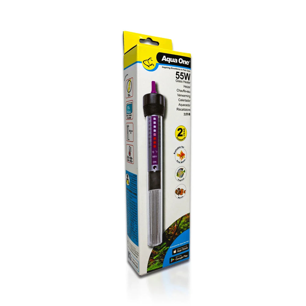 Aqua One Aquarium Heater 55W