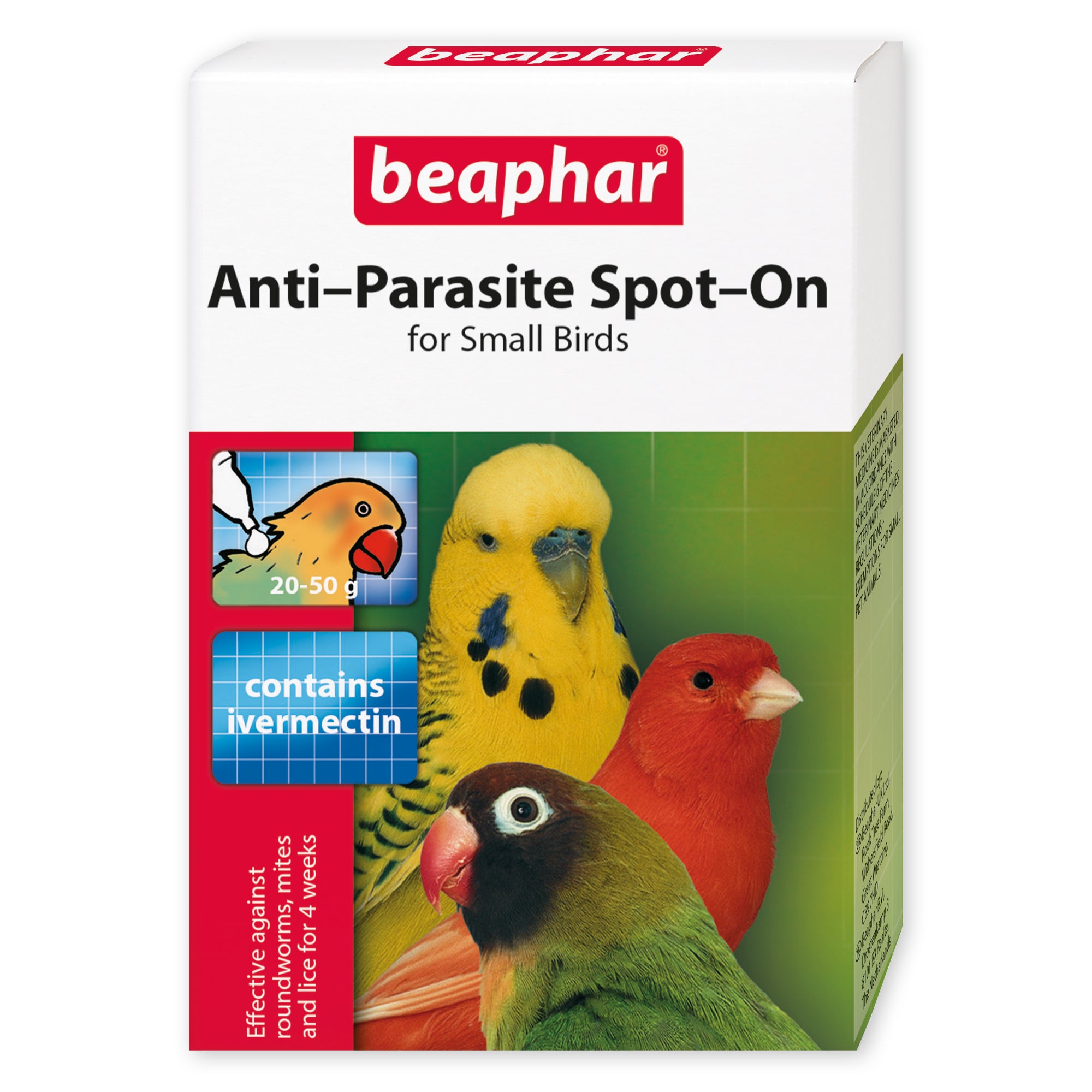 Beaphar Anti-Parasite Spot On (Small Birds)
