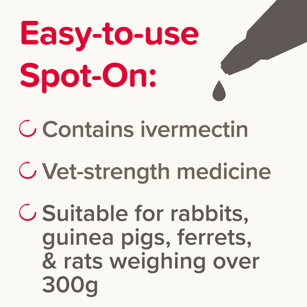 Beaphar Anti-parasite Spot On (Rabbits, Guinea pigs, ferrets and rats)