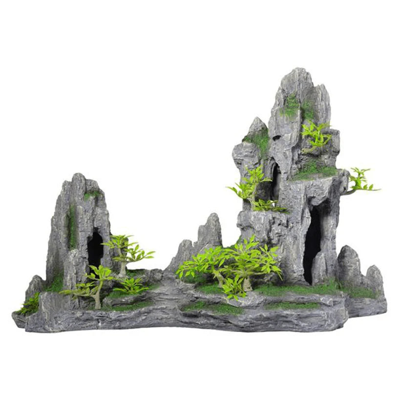 Aqua One Grey Landscape Scenic Rock - Jumbo