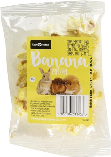 Little Friends Popcorn Banana