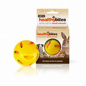 M&C VetIQ Healthy Bites Activity Treat Ball for Small Pets