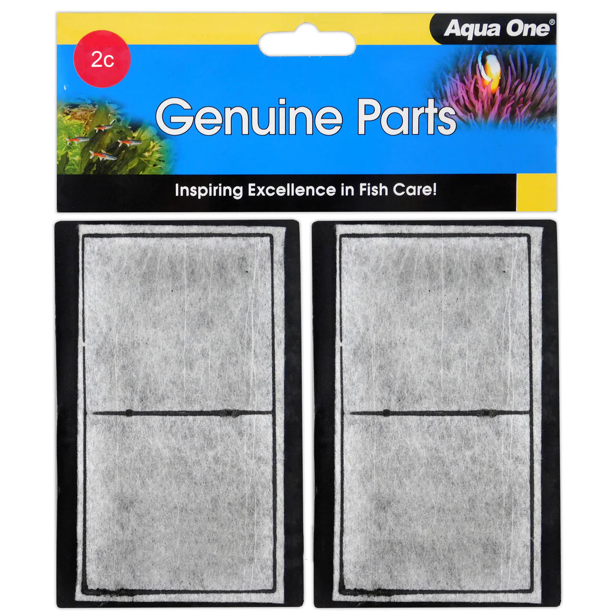 Aqua One 2C Carbon Cartridge (2pk)