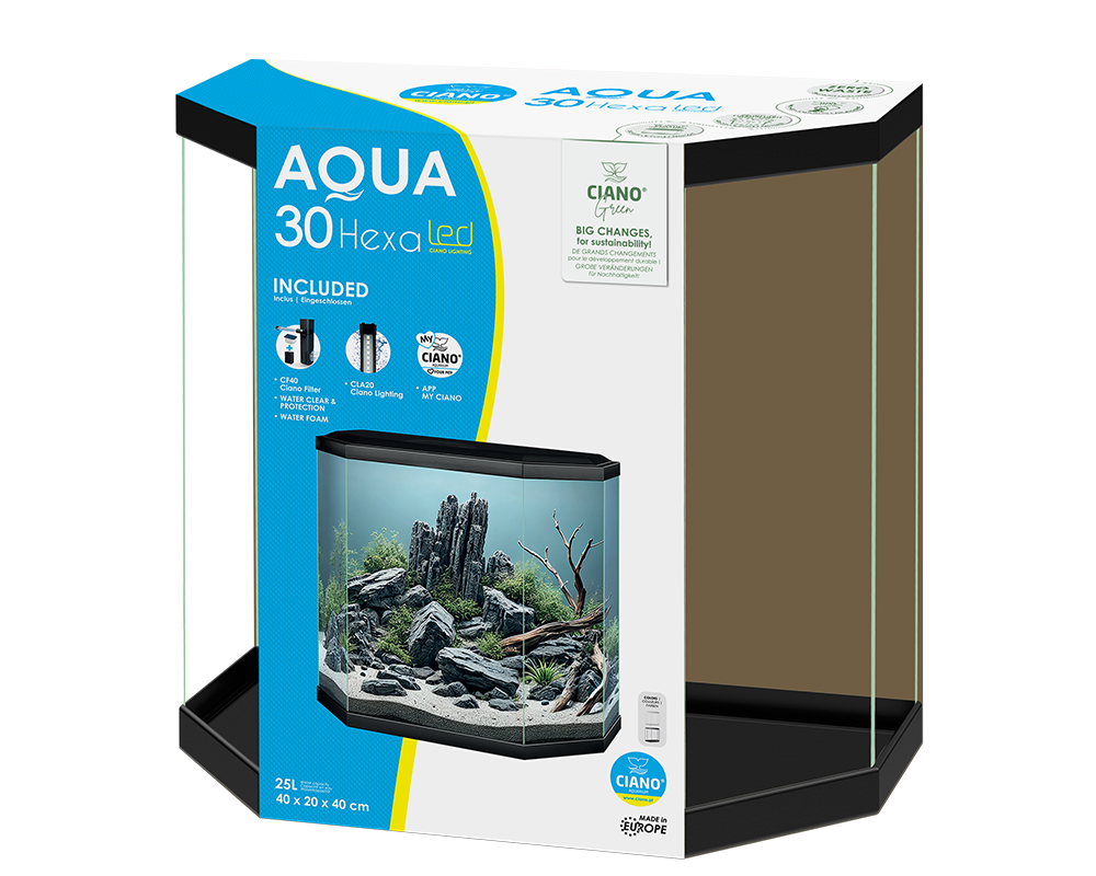 Ciano Aqua 30 Hexa - Black