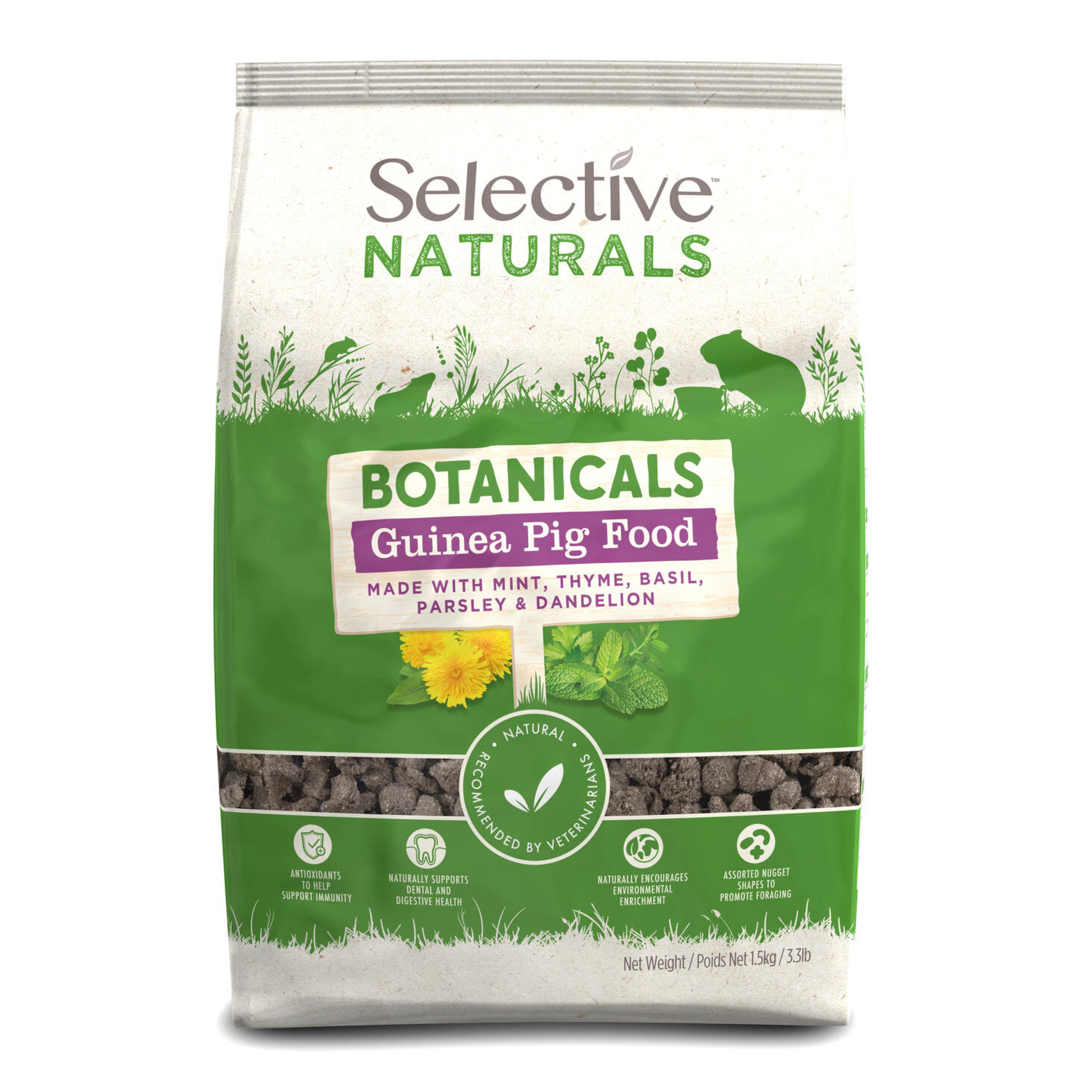 Selective Botanicals Guinea Pig 1.5Kg