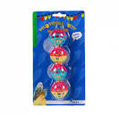 Happy Pets Fun At The Fair Multi Ball Bird Toy