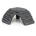 Happy Pet Products Limited Komodo Basking Rock & Hide Grey Sml