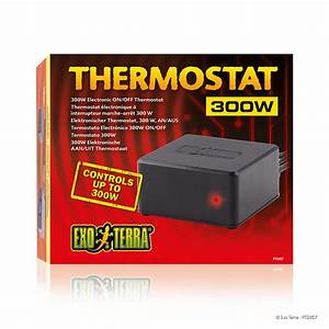 Exo Terra Electronic On/Off Thermostat 300w