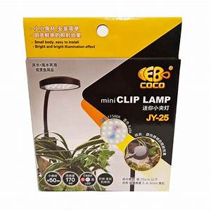 Mini Clip LED with USB - Black - Aquarium Lighting