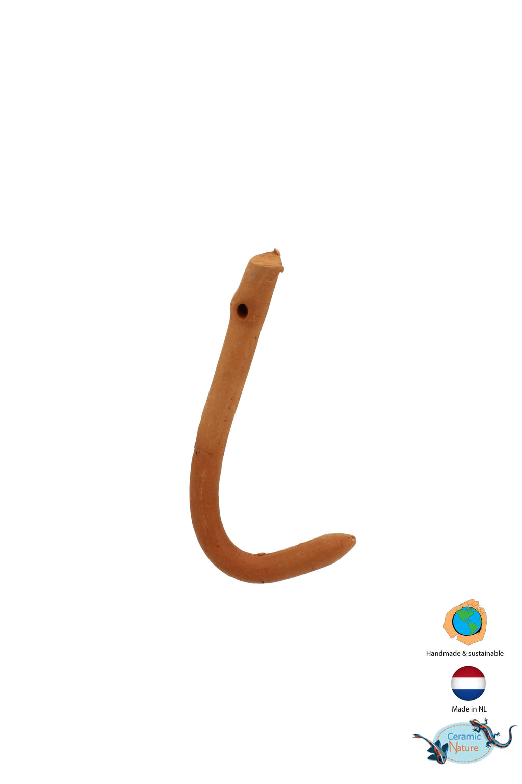 Ceramic Nature Feeding Hook Red