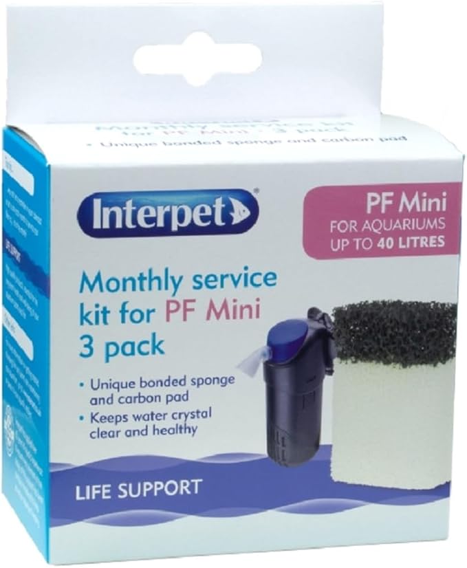 Interpet Limited Internal Filter Carbon Foam (4pack)