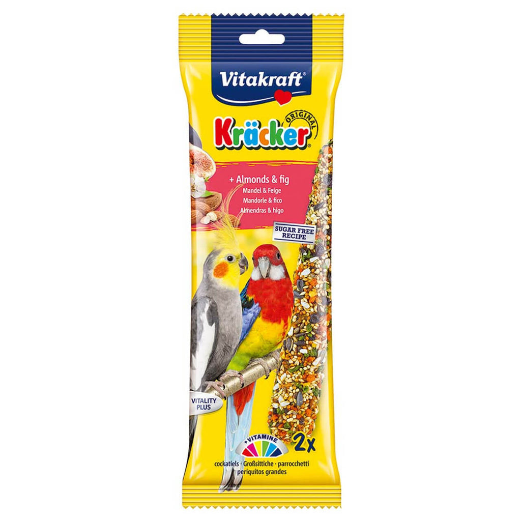 Vitakraft Kracker Cockatiel (Almond And Fig)