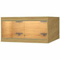 Viv Exotic Reptihome Large AAL OakL120cmxD62cmxH62cm