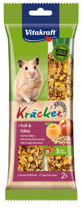 Vitakraft Kracker Fruit Flakes Hamster (2Pk)
