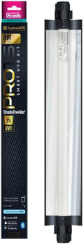Arcadia LumenIZE Pro T5 UVB Kit, ShadeDweller 7% UV-B, 8 Watt Reptile Terrarium Vivarium Light Unit