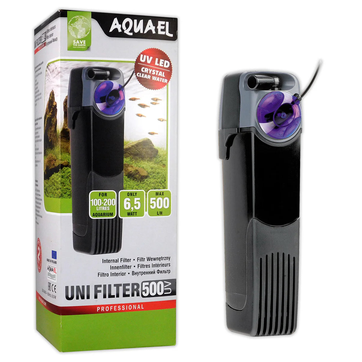 Aquael  500 UV Internal Filters