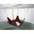 Caldex Limited Little Friends Plain Hammock With Fleece Centre Luxury Chocolate
