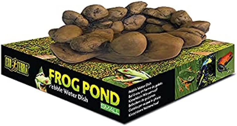 Exo Terra Frog Pond Small Pebble Water Dish