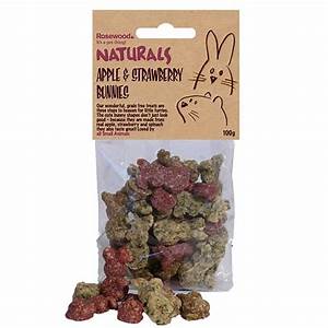 Naturals treats Strawberry & Apple Bunnies