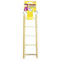 Happy Pet Wooden Bird Ladder 5 Step