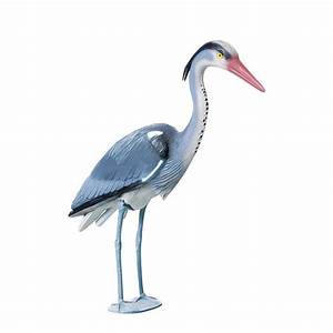 Pond Figures Heron