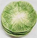 HP Pet Platter Green Leaf Bowl 5`
