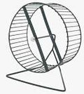 Hamster Play Wheel And Stand Metal
