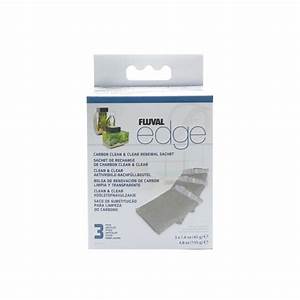 Fluval Edge Carbon Clean & Clear Sachets (3 x 45g)