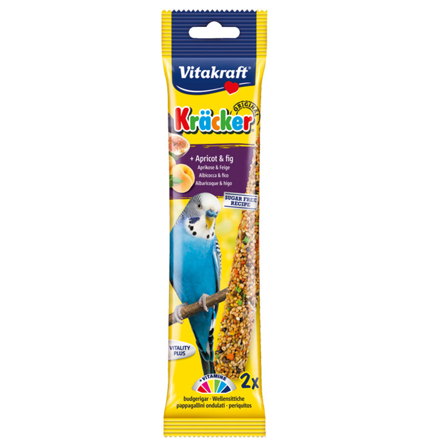 Vitakraft Kracker Budgie (Apricot & Fig)