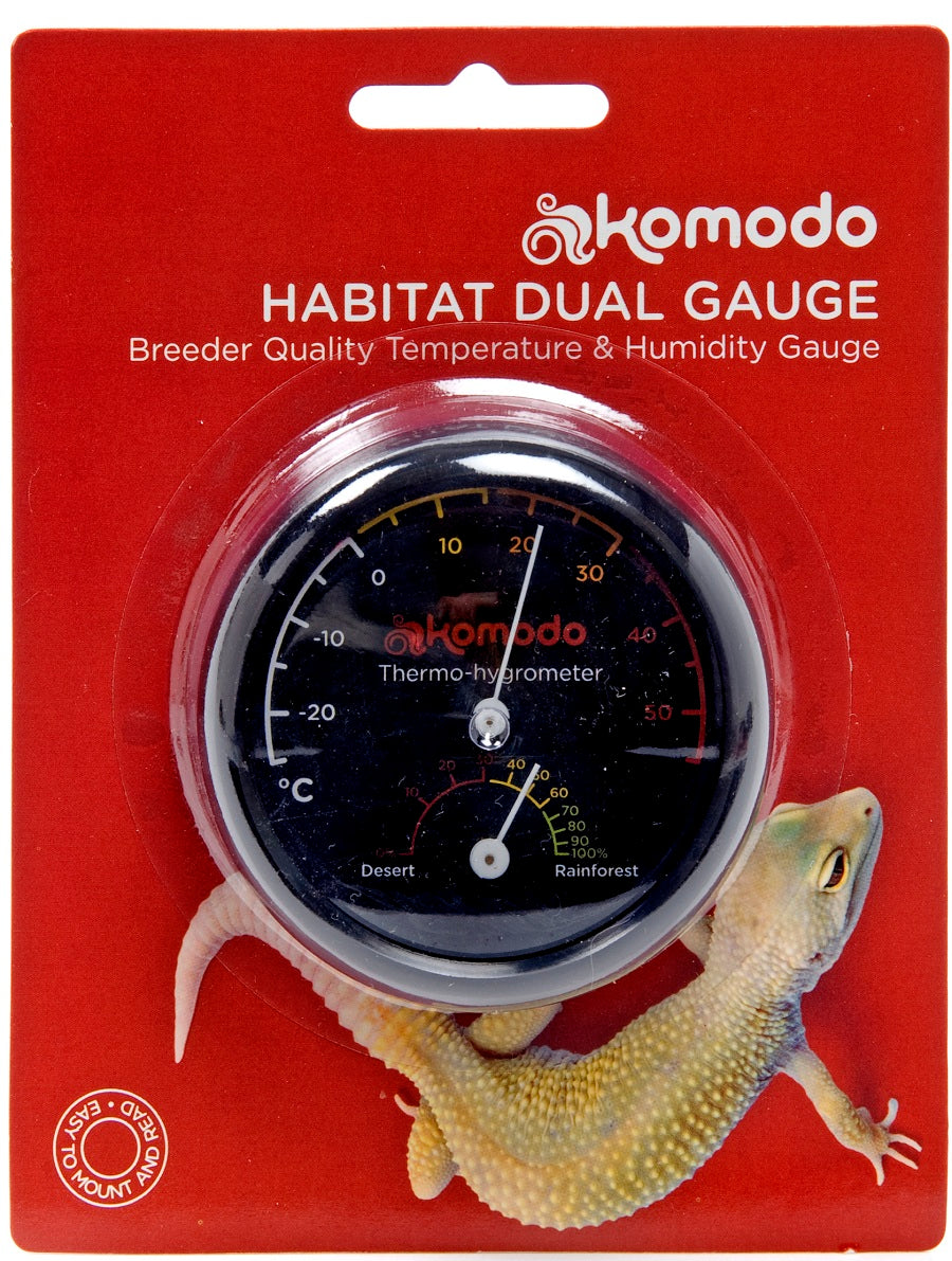 Komodo Combined Thermometer and Hygrometer