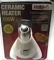 PROREP 100 watt CERAMIC HEAT EMITTER for REPTILES &amp; AMPHIBIANS 5055312309018