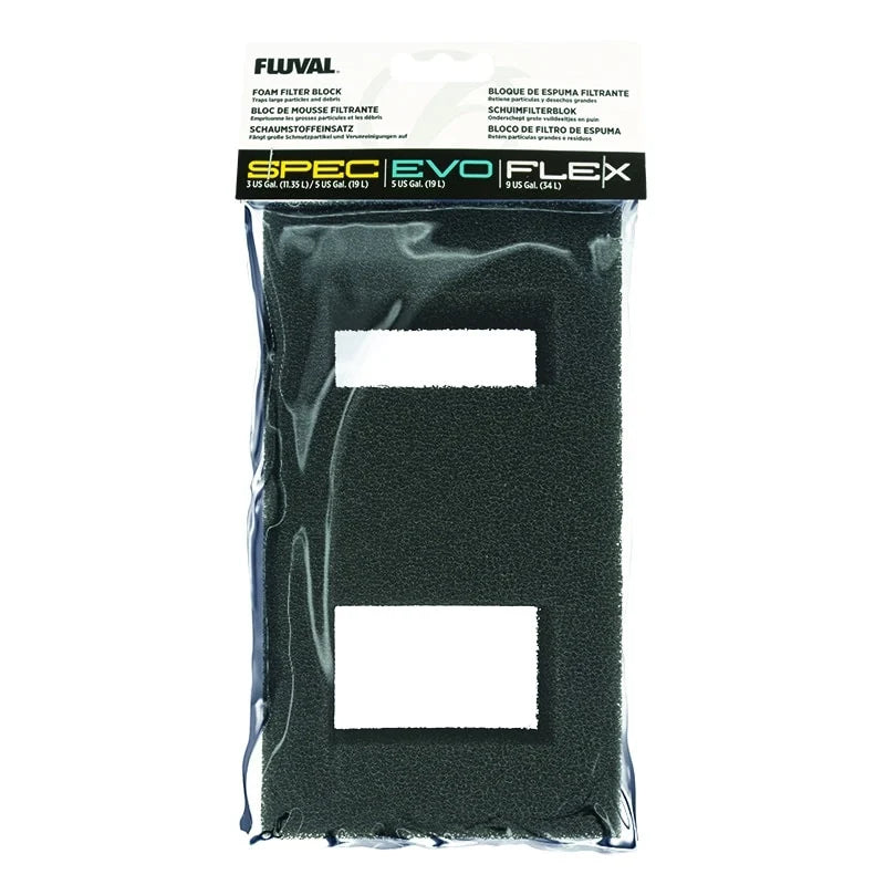 Fluval Spec Replacement Foam Filter Block