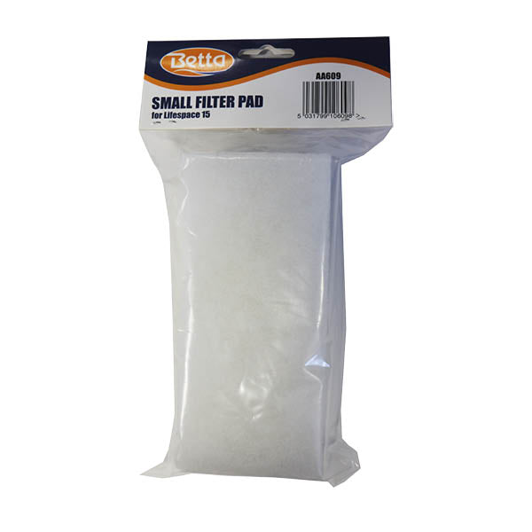 Betta Lifespace 15 Filter Pads Small (2 x Pack)