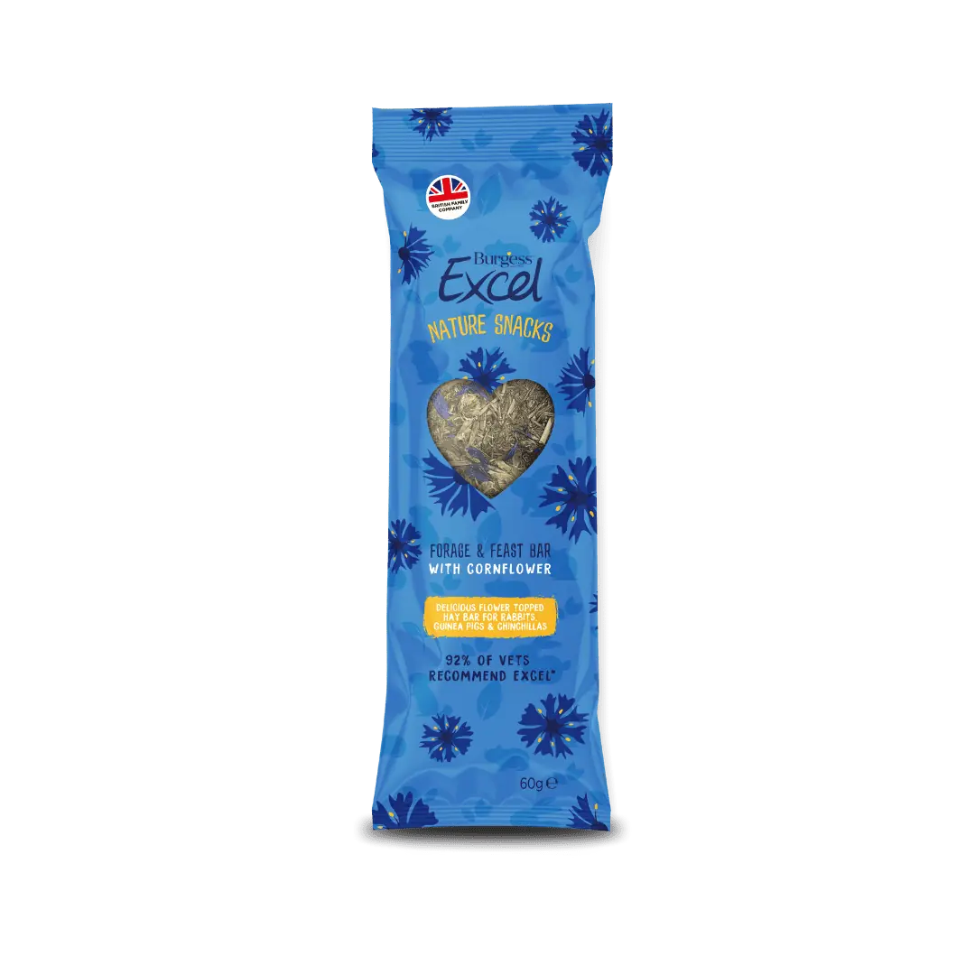 Burgess Excel Forage & Feast Bar Cornflower