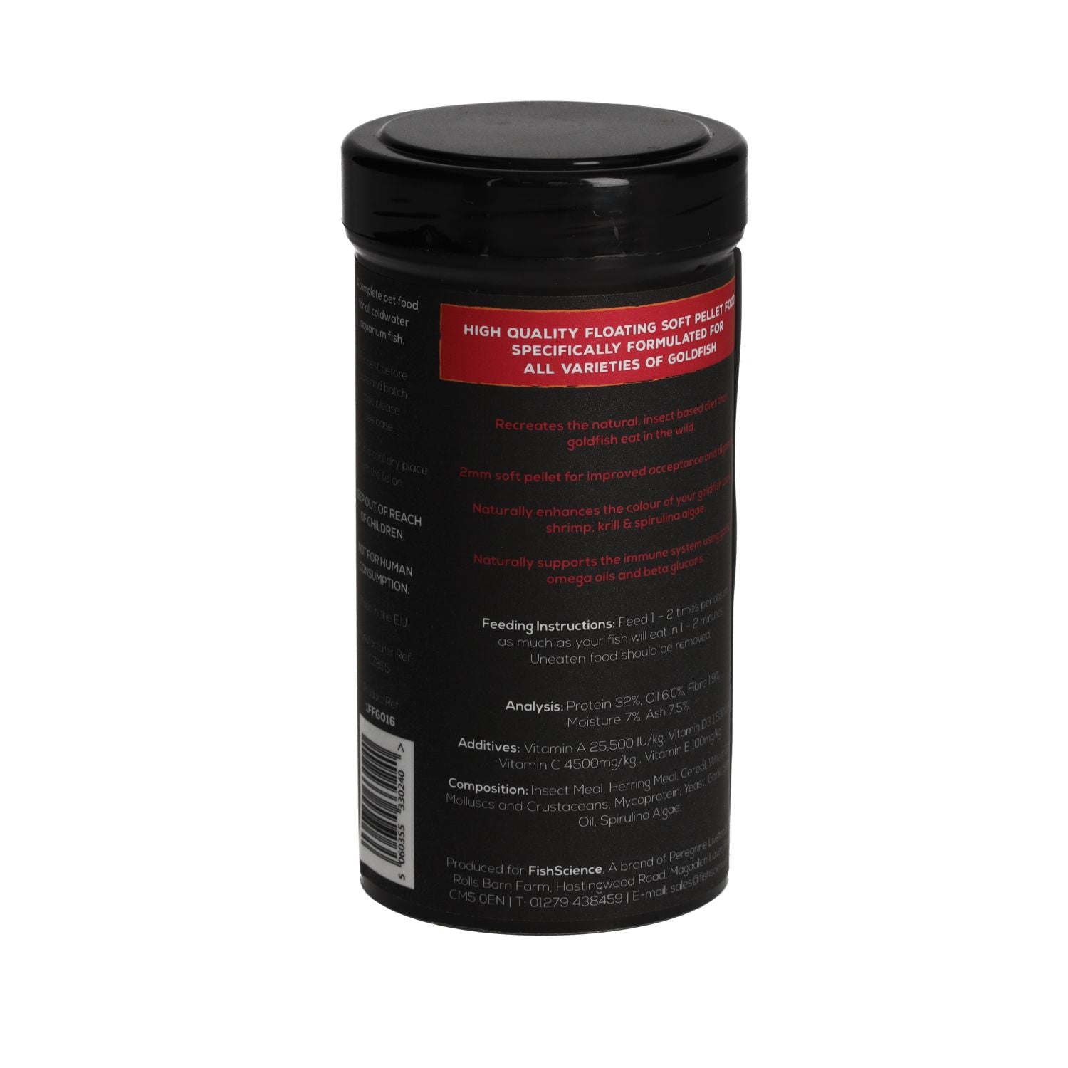 Fish Science Goldfish Sinking Pellets 150g