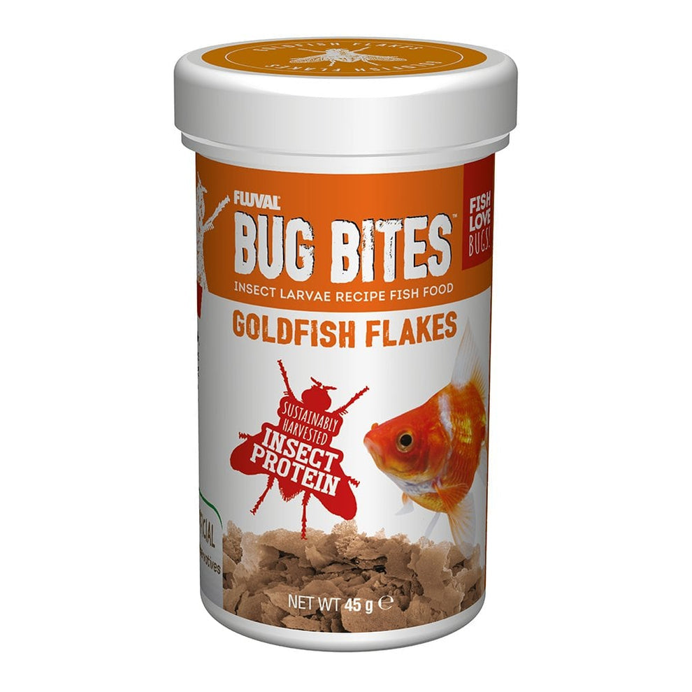 Fluval Bug Bites Gold Fish Flake 45g