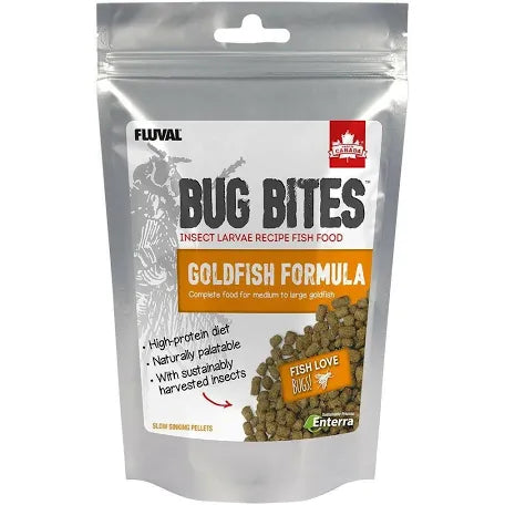 Fluval Bug Bites Med/lg Goldfish 100g