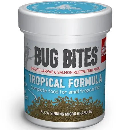 Fluval Bug Bites Sm/med Tropical 45g