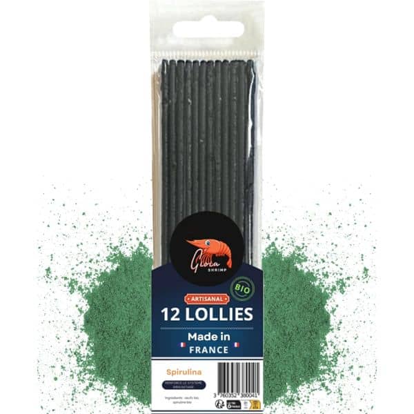 Gioia Shrimp Lollies Organic Spirulina