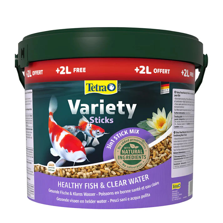 Tetra Variety Sticks (10L + 2L Free)
