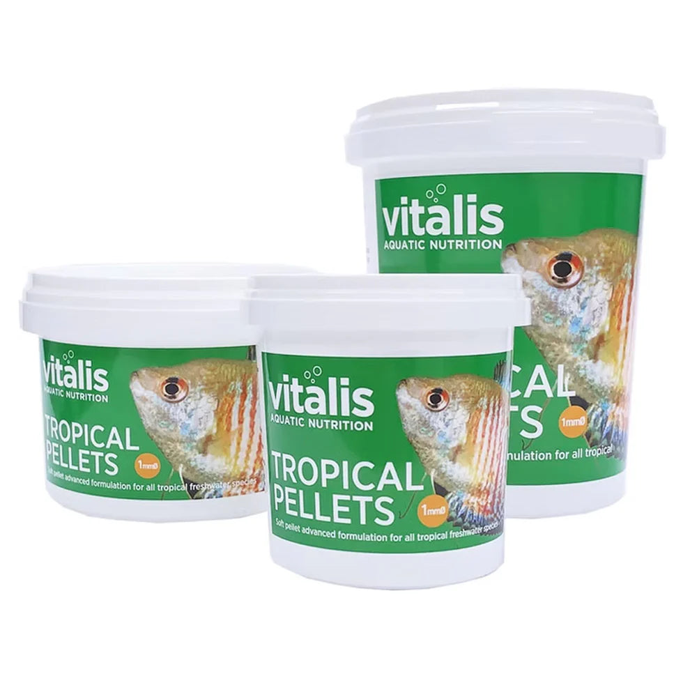 Vitalis Tropical Aquarium Pellets (1mm, 120g)