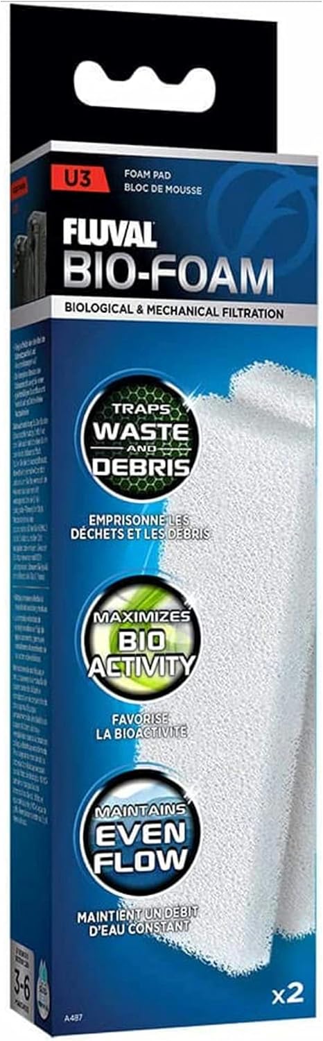 Fluval U3 Foam Pads (2 x Pack)