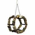 Pet Ting Natural Rope Climbing Wheel For Birds and Small Animal Toy Pet