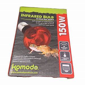 Happy Pet Products Limited Komodo Infrared Heat Lamp Es 150w