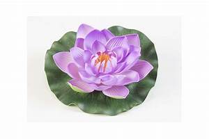 velda water lily Lotus 17 cm foam pink/green