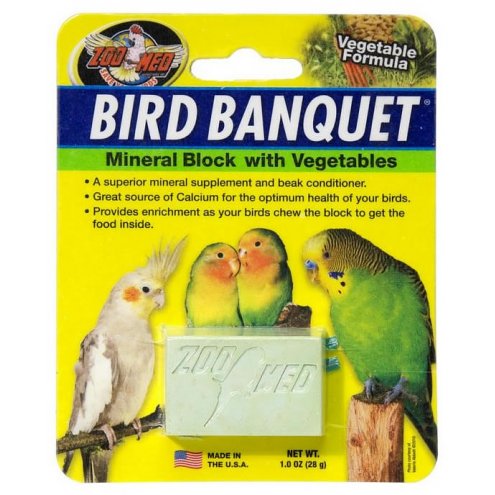 ZooMed Bird Mineral Block (Veg Formula)