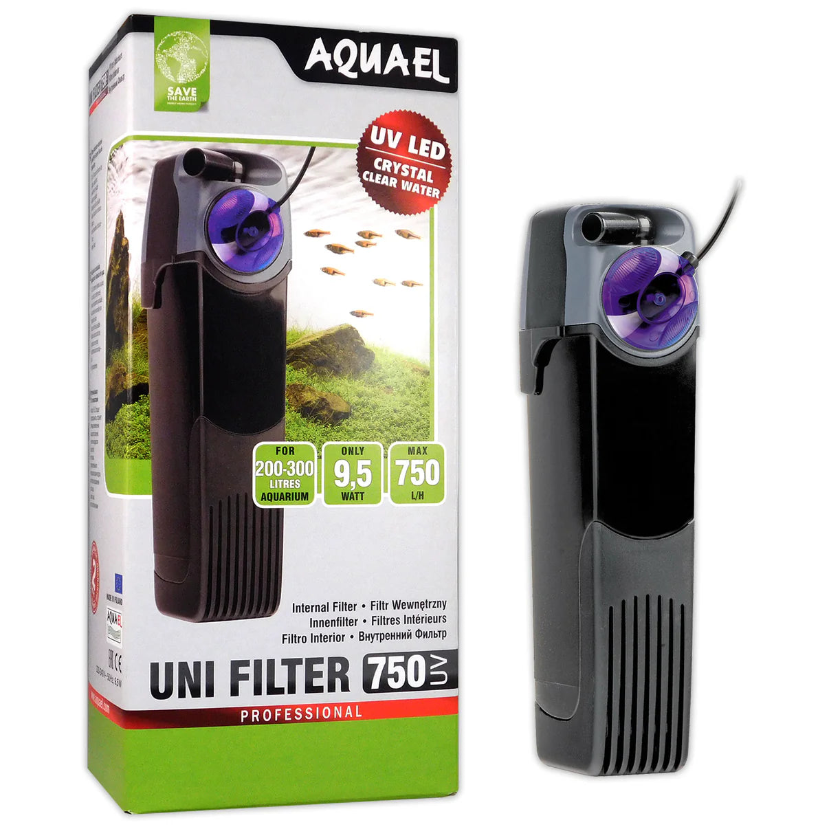 Aquael  750 UV Internal Filter