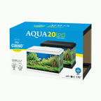 Ciano Aqua 20 Aquarium With LED Light - Black