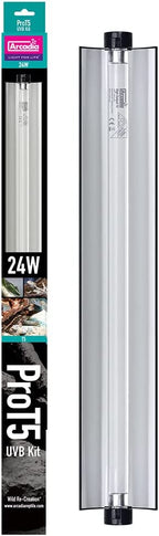 Arcadia 22` Pro T5 UVB Kit, 12% UV Lamp, 24 Watt