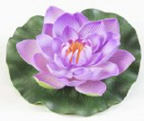 velda water lily Lotus 17 cm foam pink/green